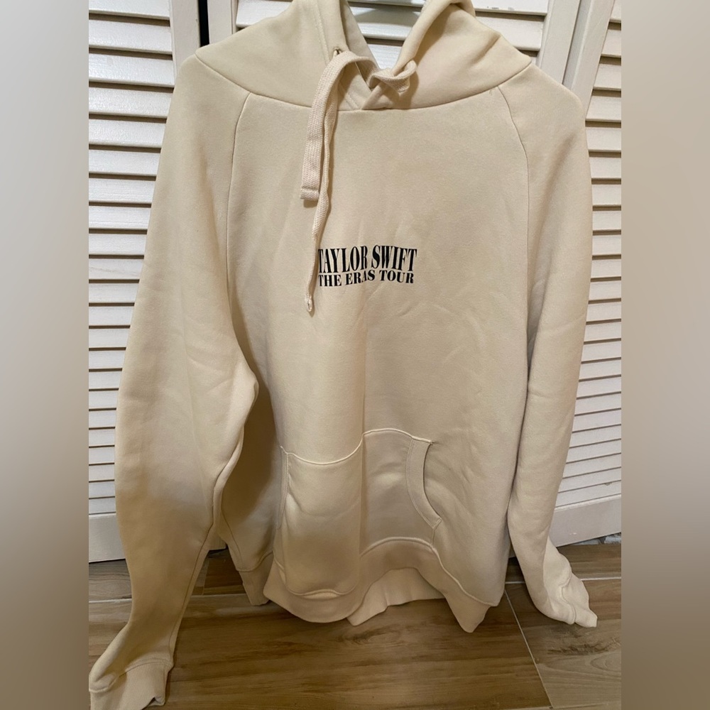 Taylor Swift Eras Tour Hoodie Beige